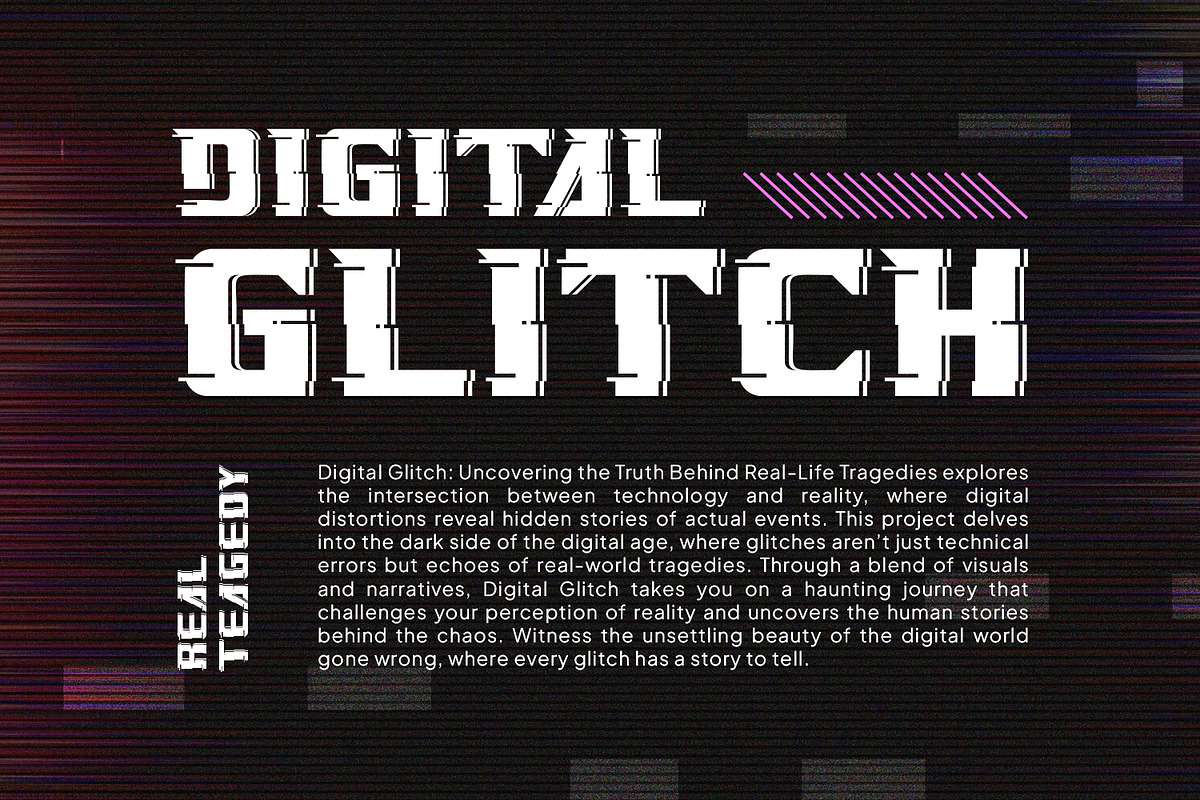 Goglitch, a Font by Ditatype (Photo 4 of 11)