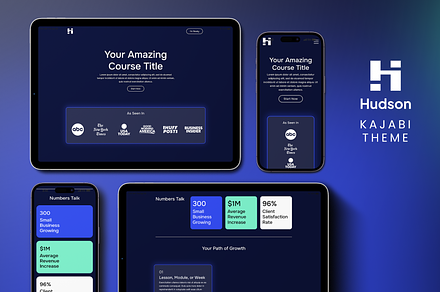 Hudson Full Kajabi Theme