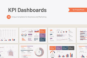 KPI Dashboard Kit PowerPoint