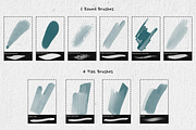 Procreate Watercolor Set, a Brush Add-On by Brush Moment (Thumbnail 2 of 5)