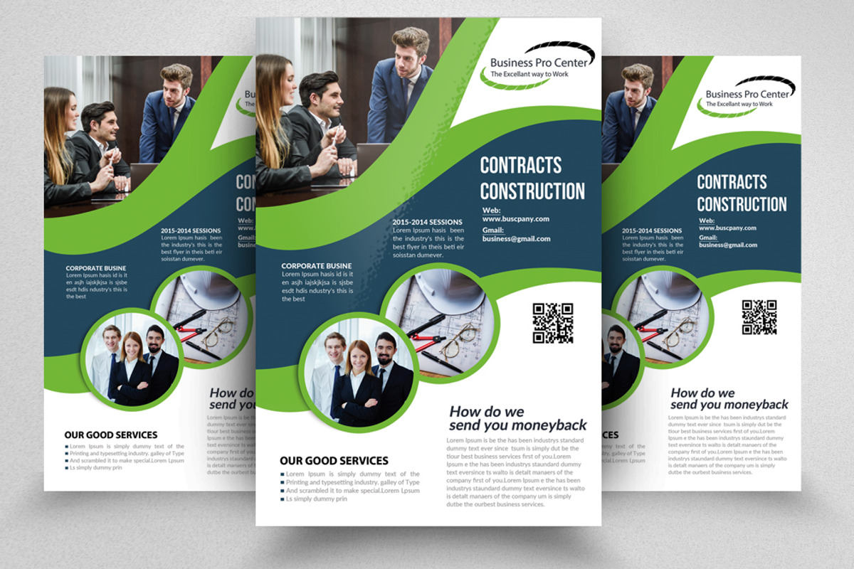 100 Business Flyers Mega Bundle, a Flyer Template by Design Up (Photo 66 of 100)