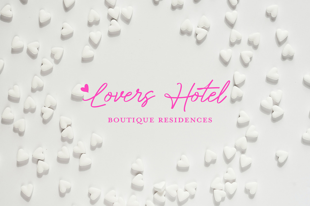Love Letters Script Font, a Script Font by Lollipop Hand Drawn