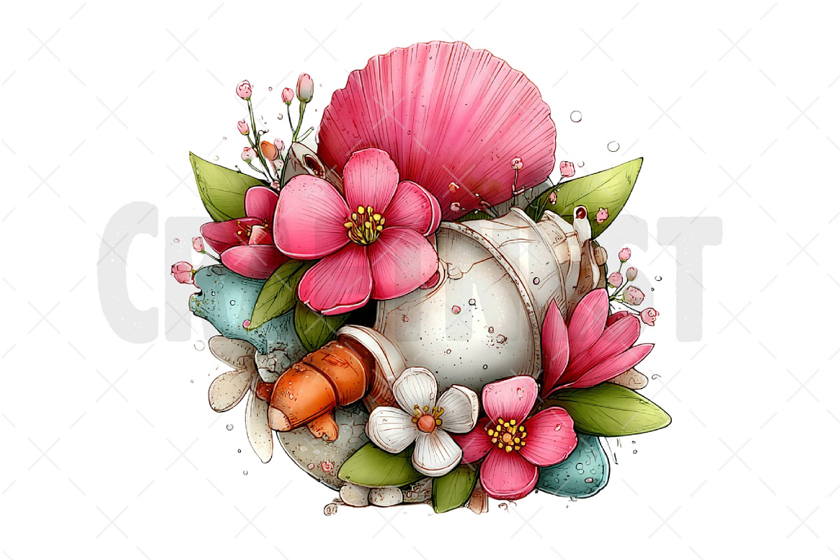 Whimsical Summer Clipart, an Illustration by Craft Nest (Photo 11 of 12)