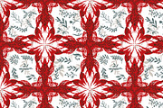 Lobster Meadow Lace Folk, a Pattern Graphic by NayaChu (Thumbnail 1 of 11)