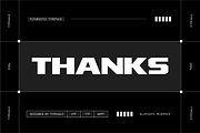 Brixa - Futuristic Display Font, a Sans Serif Font by Typeagle (Thumbnail 10 of 10)