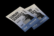Simple Sunday Church Flyer, a Flyer Template by Neermana (Thumbnail 3 of 4)