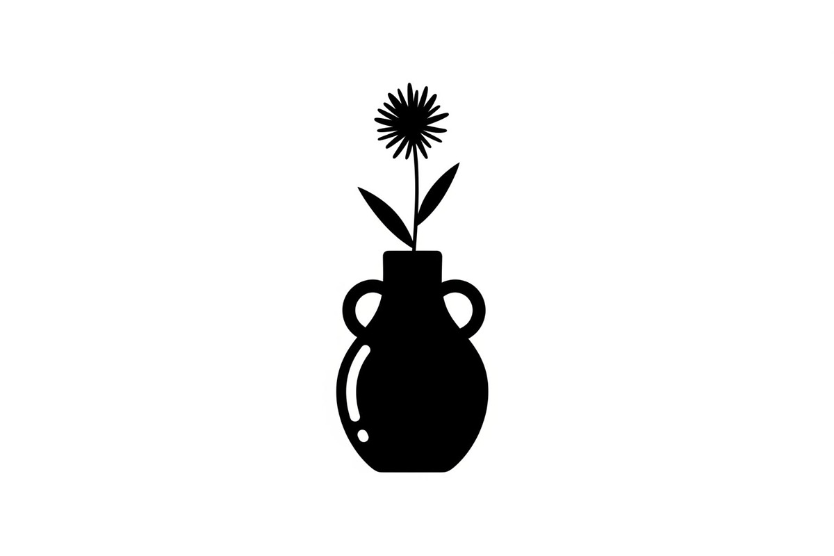Flower Vase Silhouette Vector Bundle, an Illustration by Designs_River (Photo 6 of 51)