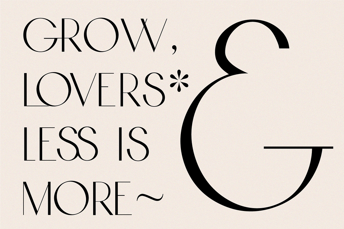 BOTANICA - FONT AND LOGO KIT, a Sans Serif Font by Tropical Type (Photo 2 of 6)