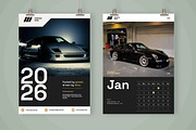 Automotive Corporate Wall Calendar, a Stationery Template by twinstd (Thumbnail 4 of 5)