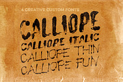 Calliope - Creative Lettering, a Font by Cruzine (Thumbnail 2 of 5)