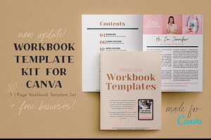 Canva Workbook Template Bundle