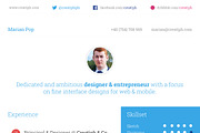 Resume - Multiple Styles, a Resume Template by Creatiph Market (Thumbnail 4 of 4)