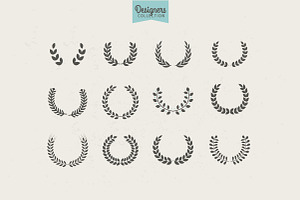 Premium Laurel Wreath Flora theme