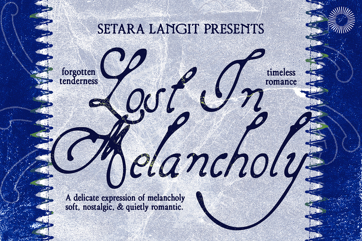 Lost in Harmony - Expressive Script, a Handwritten Font by Setara Langit CreativeStd (Photo 1 of 12)