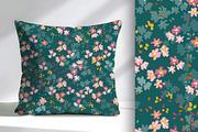 Misty Meadow Floral Seamless Repeat, a Pattern Graphic by Sharon Schwalbe (Thumbnail 4 of 7)