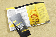 8.514 Parallel-fold Brochure Mockup, a Books & Magazine Mockup by Vectogravic Design (Thumbnail 3 of 7)