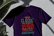 Vintage Birthday T Shirt Design, a Graphic by Vector Portal (Thumbnail 5 of 5)