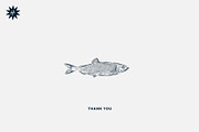The Saltwater Fish Collection, an Animal Illustration by dicreate (Thumbnail 6 of 6)