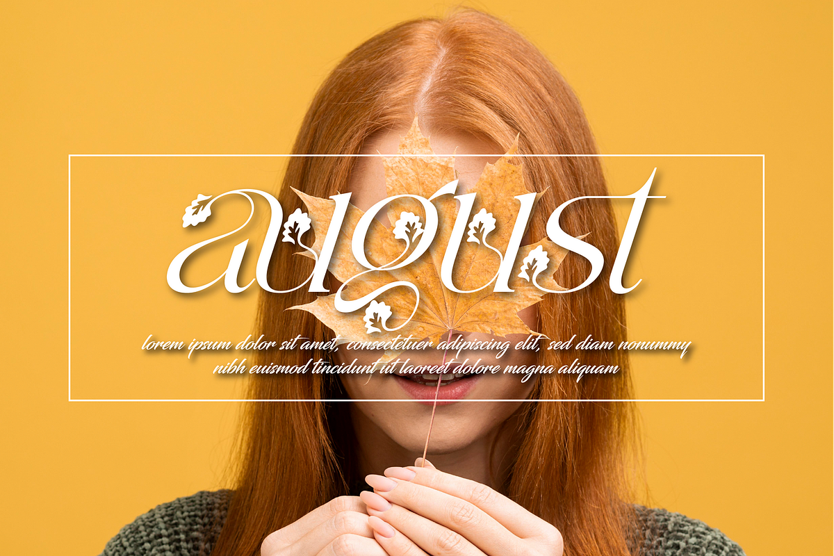 Alketa Nature Font, a Serif Font by 177Studio (Photo 3 of 8)