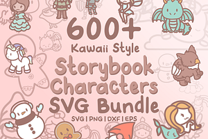 Storybook Character SVG Illustration