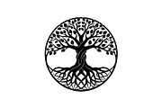 Sacred Tree of Life Vector Bundle, an Illustration by Designs_River (Thumbnail 48 of 51)