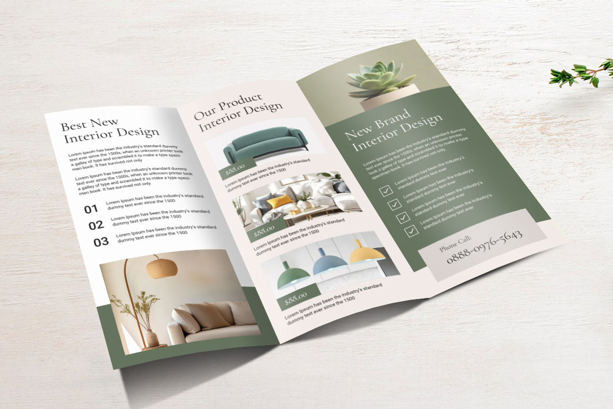 Modern Elegance Interior Brochure, a Brochure Template by yanindesign (Photo 3 of 3)