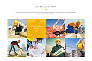 Construction HTML Landing Page, a Landing Page Template by oLanding (Thumbnail 2 of 5)