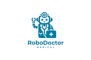 Robot Doctor Logo, a Branding & Logo Template by johnkent (Thumbnail 1 of 3)