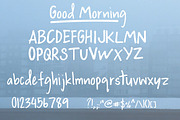 Good Morning | Handwritten Font, a Script Font by Artstudio (Thumbnail 6 of 6)