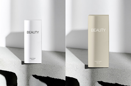 Cosmetic Box Mockup, a Packaging Mockup by Feel This