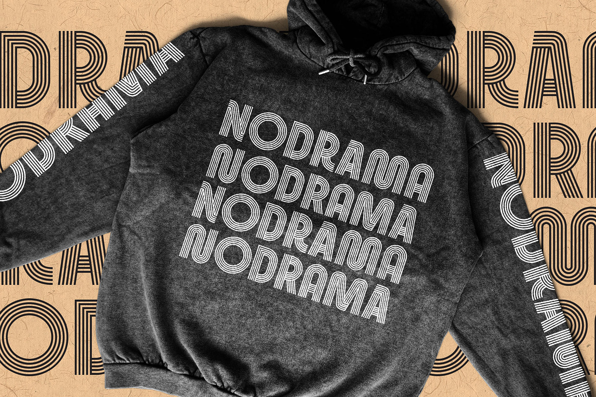 Rambors - Retro Font, a Font by Arterfak Project (Photo 9 of 12)