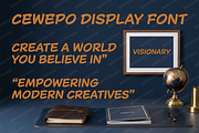 Cewepo - Elegant Serif Typeface, a Serif Font by Astuti Studio (Thumbnail 4 of 25)