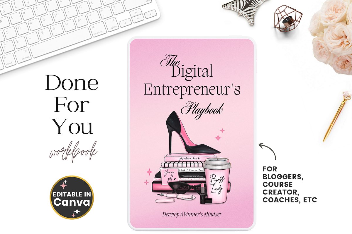 The Digital Entrepreneur's Playbook, a Templates & Theme by bellaROSEworkshop (Photo 4 of 10)