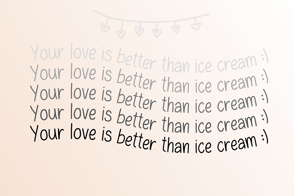 Oatmeal Cute Handwritten Font, a Handwritten Font by Lalava Studio (Photo 7 of 9)