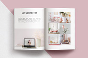 Kylie CANVA Media Kit, a Magazine Template by Gillian Sarah (Thumbnail 9 of 10)