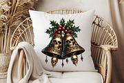 Goth Christmas Clipart, an Illustration by Pixels.Craft (Thumbnail 6 of 7)