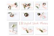 Elegant Blush Wedding Mockup Bundle, a Packaging Mockup by Marsala Digital (Thumbnail 13 of 17)