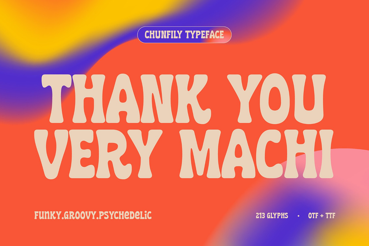 Chunfily, a Sans Serif Font by graphicook (Photo 10 of 10)