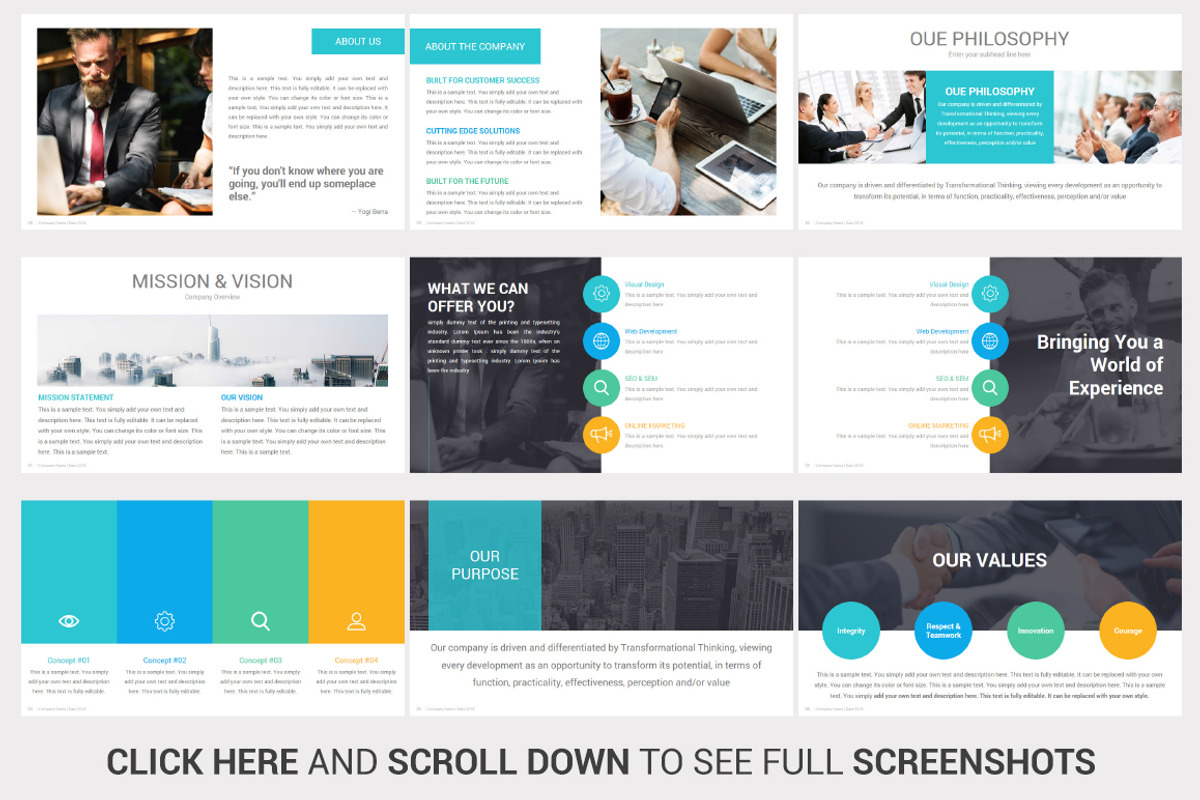 Investors PowerPoint Pitch Decks, a Presentation Template by SlideSalad (Photo 8 of 52)