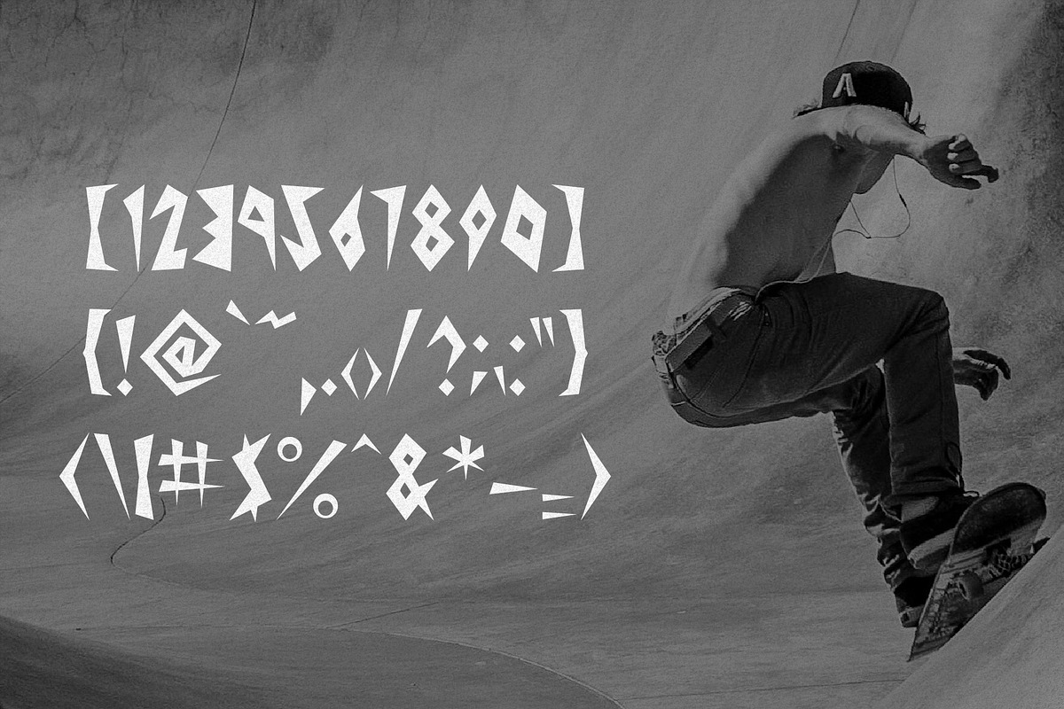 Boardslide - Energetic Typeface, a Sans Serif Font by HipFonts (Photo 5 of 6)