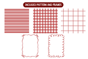 Coquette Cherry Clipart Bundle, an Illustration by TatiMockup (Thumbnail 3 of 4)