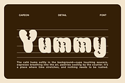 Cafeon - Cafe Display Font, a Sans Serif Font by Pandeka Studio (Thumbnail 5 of 9)