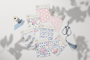 Coquette | Vector flower patterns, a Pattern Graphic by Tanya Vollar (Thumbnail 3 of 9)