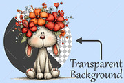 Whimsical Summer Animals Clipart, a Seasonal Illustration by Canvas Craft (Thumbnail 2 of 10)