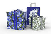 In Blue Anemone Design Set, a Decorative Illustration by Simple Design (Thumbnail 6 of 8)