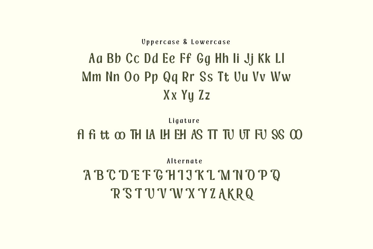 Floser Masqul - Serif Display Font, a Serif Font by twinstd (Photo 4 of 10)