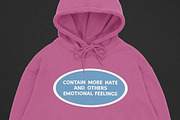 Realistic Boxy Hoodie Mockup, a Hoody Mockup by Uncentrifuged Pressure (Thumbnail 6 of 8)