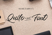 Badass Moon - SUMMER SALE - 70% OFF!, a Handwritten Font by StereoType (Thumbnail 3 of 10)