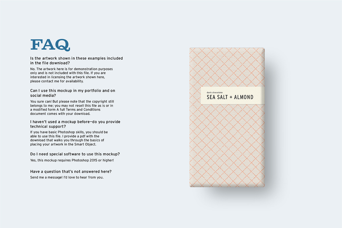Chocolate Bars Mockup, a Packaging Mockup by Field Office (Photo 8 of 8)