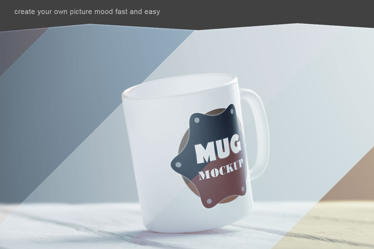 White Mug Mockup Set - 6 photos, a Cups & Container Mockup by mockupgeek (Photo 3 of 6)